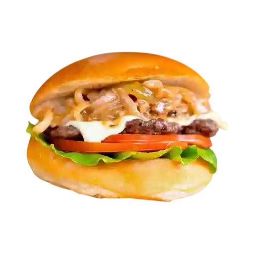Hamburguesa Encebollada