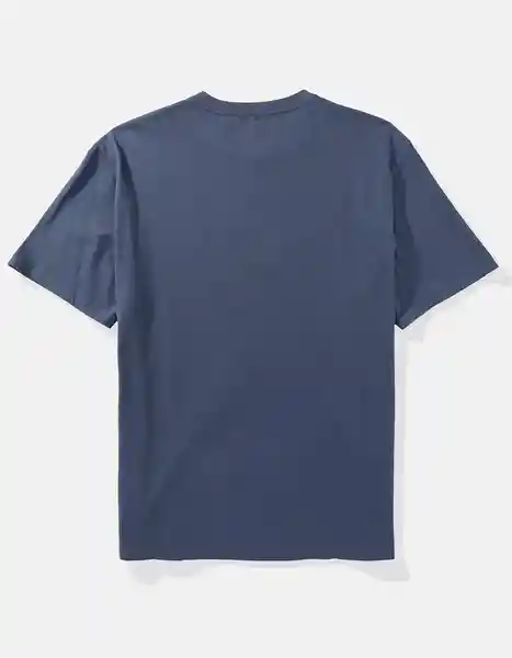 Camiseta Hombre Azul Talla X-Small American Eagle 01813685