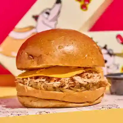 Hamburgesa Pulled Pork