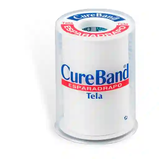 Cure Band Esparadrapo Tela 3X5Yda Carrt