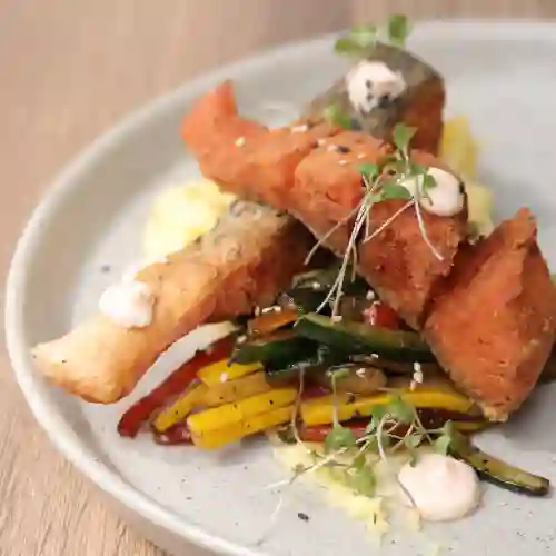 Chicharron de Salmon