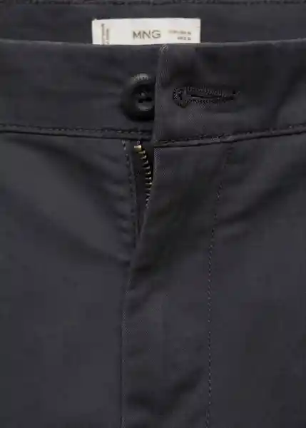 Pantalón Chino Antracita Talla 23 Niños Mango