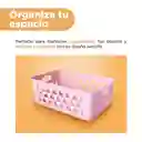 Cesta de Almacenamiento Pequeña Serie Rosa Miniso