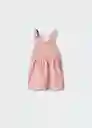 Vestido  Enterizo  Minap Rosa Talla 70 Niña Mango