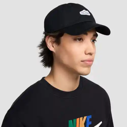 Nike Gorra Club Lifestyle Hombre Negro Talla M/L