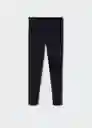 Leggings Elio Negro Talla 12 Niñas Mango