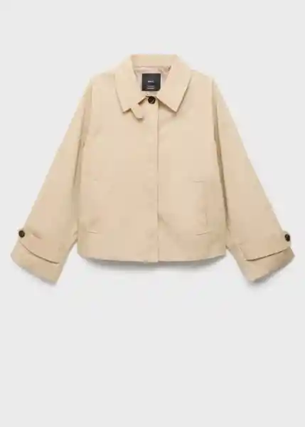 Chaqueta Newlipa Crudo Talla M Mujer Mango