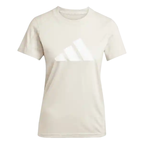 Adidas Camiseta Tr-Es Logo T Entrenamiento Mujer Gris Talla M
