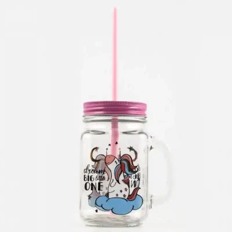 Expressions Vaso Mason Unicornio 450 Ml