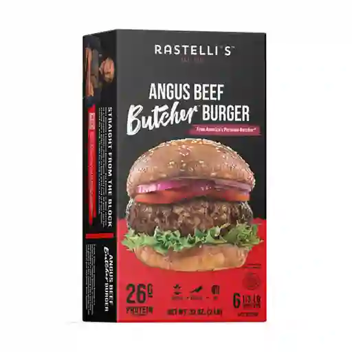 Rastelli Hamburguesa de Res Angus