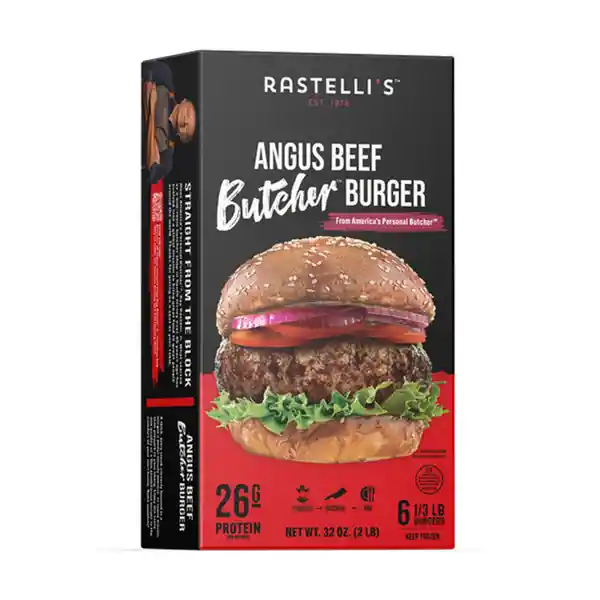 Rastelli Hamburguesa de Res Angus