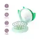 Brocha y Espejo Plegable Bellota Serie Power Puff Girls Miniso