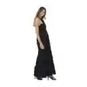 Vestido Largo María Negro Talla S