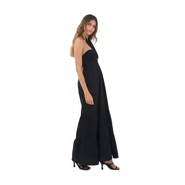 Vestido Largo María Negro Talla S