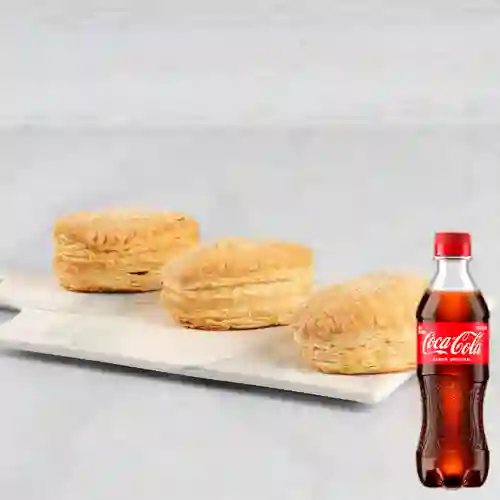 Combo Pastel de Arequipe. + Coca Cola Original 400 ml