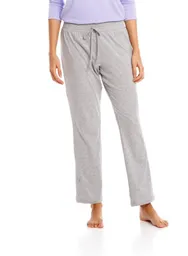 Pantalon Largo En Punto M - Gris Jasp