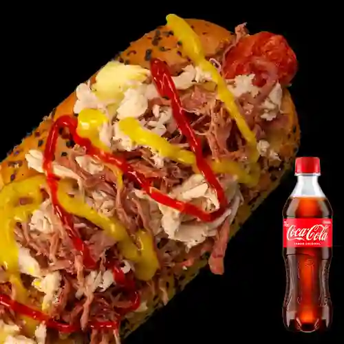 Combo Criollo + Coca Cola Original 400 ml