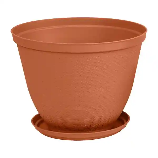 Rimax Matera Redonda Rafia Terracota 35 cm