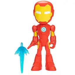 Spidey & His Figura de Acción Amazing Friends Gigante Iron Man