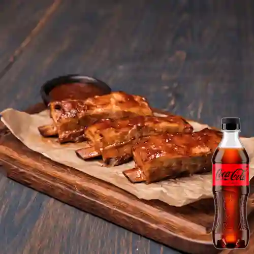 Combo Costillas + Coca-Cola ZERO 400ml