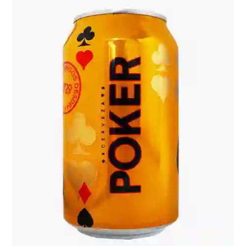 Cerveza Poker 355cm^3.