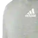 Adidas Camiseta Sm All Logo T Hombre Gris L