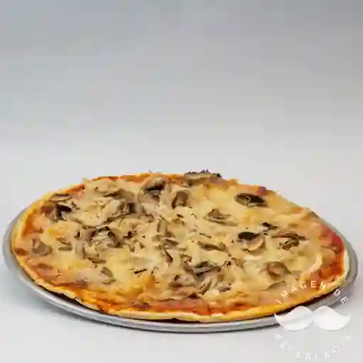 Pizza Pollo Champiñones