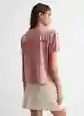 Camiseta Create Rosa Talla 20 Niña Mango