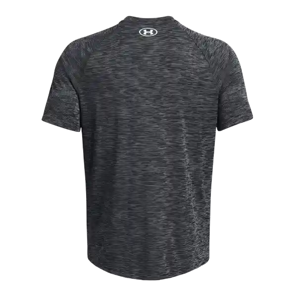 Under Armour Camiseta Tech Textured Hombre Negro Talla LG