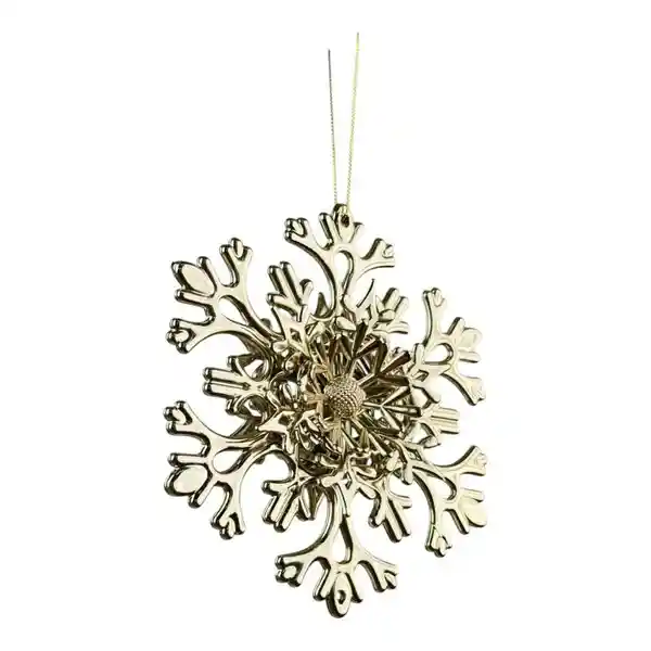 Adorno Copo de Nieve Dorado I 1304201052 Finlandek
