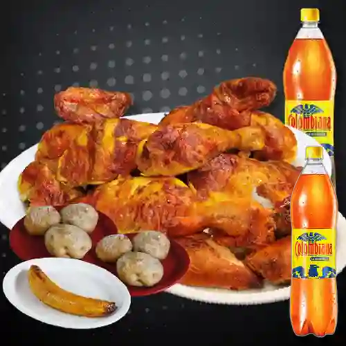 Combo 1 Pollo + Colombiana 1 L