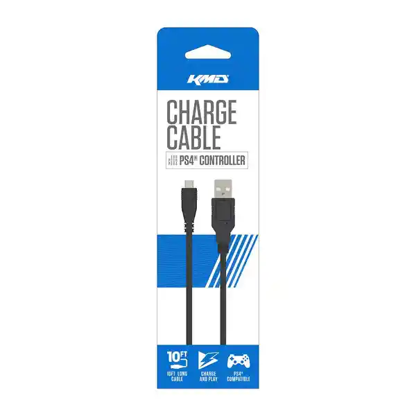 Ps4 cable de carga de 3 m kmd