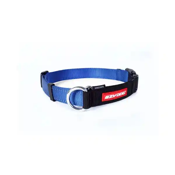 Ezydog Collar Para Perro Checkmate Azul L