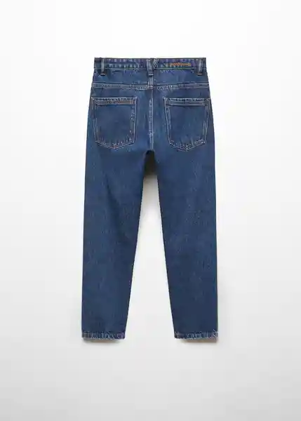 Jean Dad Tejano Oscuro Talla 07 Niños Mango