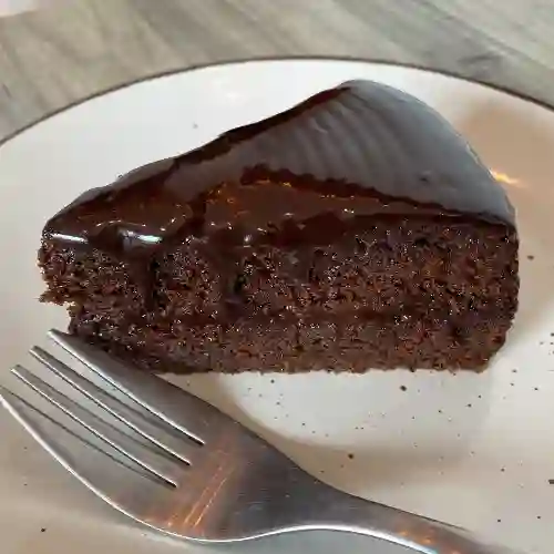 Porción torta de chocolate
