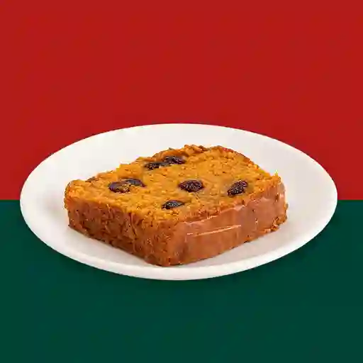 Porción torta zanahoría