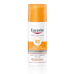 Eucerin Bloqueador Facial Anti-Pigmento Tono Medio FPS 50