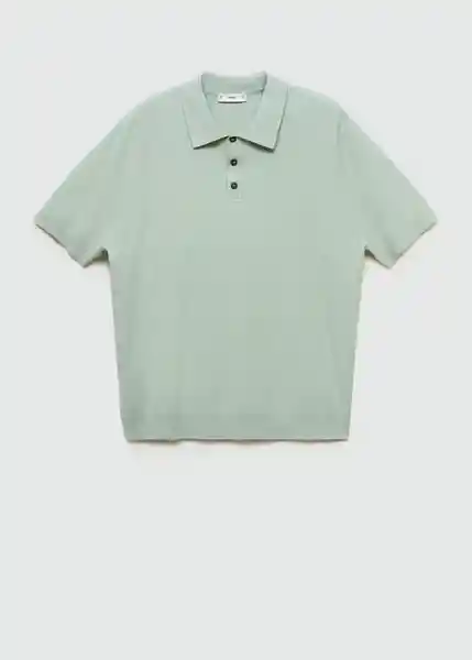 Polo Galaxia Agua Talla XL Hombre Mango