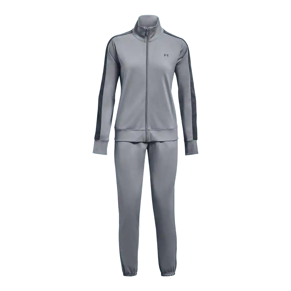 Under Armour Conjunto Deportivo Tricot Tracksuit Mujer Gris MD