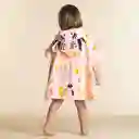 Nabaiji Poncho Toalla Algodón Jirafa Para Bebé Rosa T. 1-3 Años