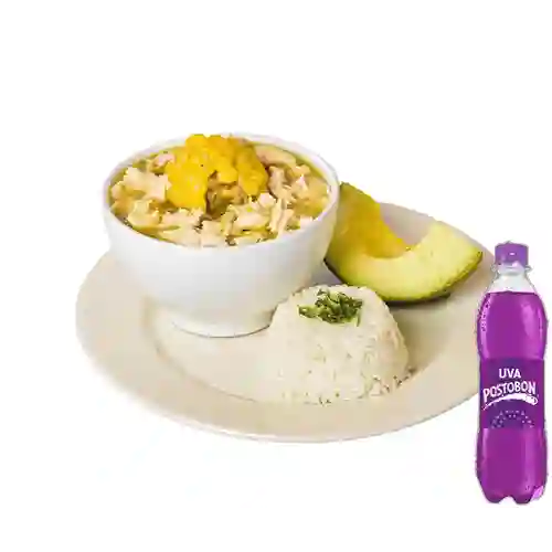 Combo Super Ajiaco + Postobon Uva 400 ml