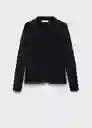 Chaqueta Adrap Negro Talla L Mujer Mango