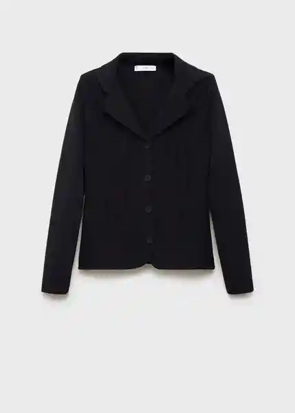 Chaqueta Adrap Negro Talla L Mujer Mango