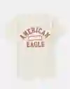 Camiseta Mujer Blanco Talla Medium 1151106 American Eagle