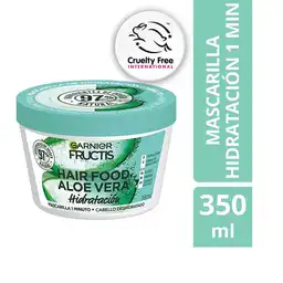 Tratamiento Capilar Hair Foof Garnier Aloe Hidratación 350 mL