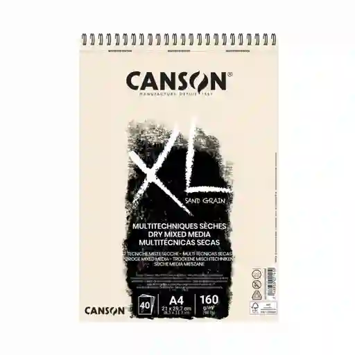 Canson Block XL Sand Grain Natural