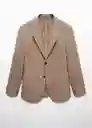 Blazer Americana Padua Beige Talla 50 Hombre Mango