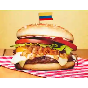 Hamburguesa Pecadora Colombiana