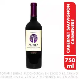 Aliwen vino tinto reserva