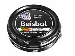 Beisbol Betún en Pasta con Aceite de Almendras Color Negro